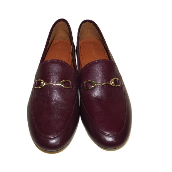 Coach Haley Slip On Leather Loafers Size 5.5 NEW - Picture 2 of 12